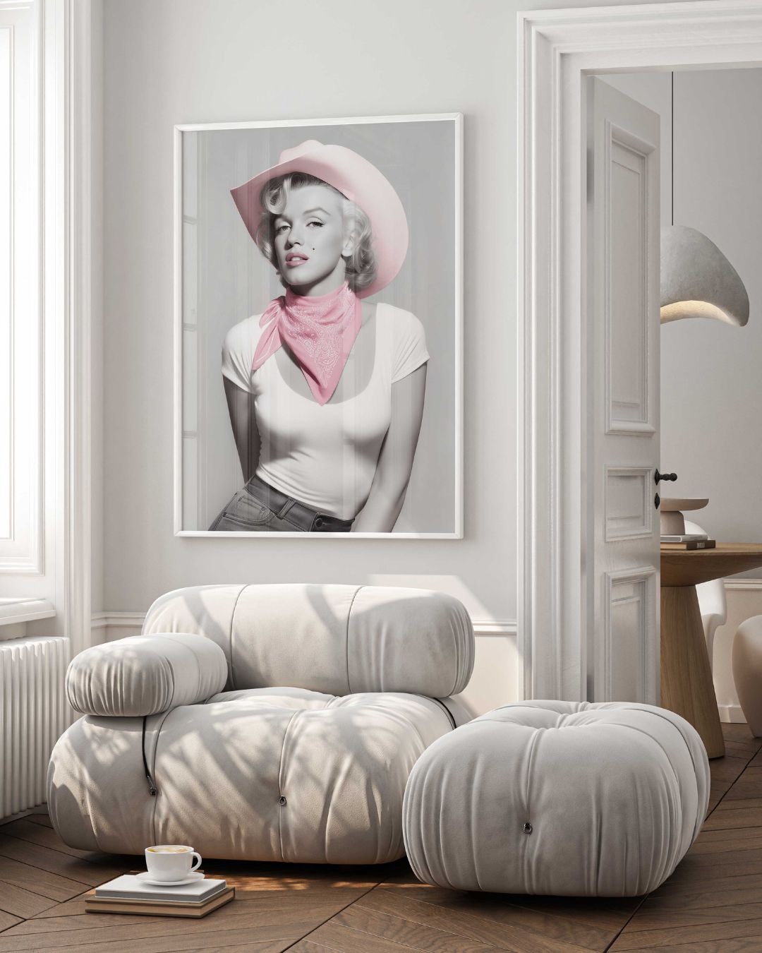 Affiche Cowgirl Marilyn