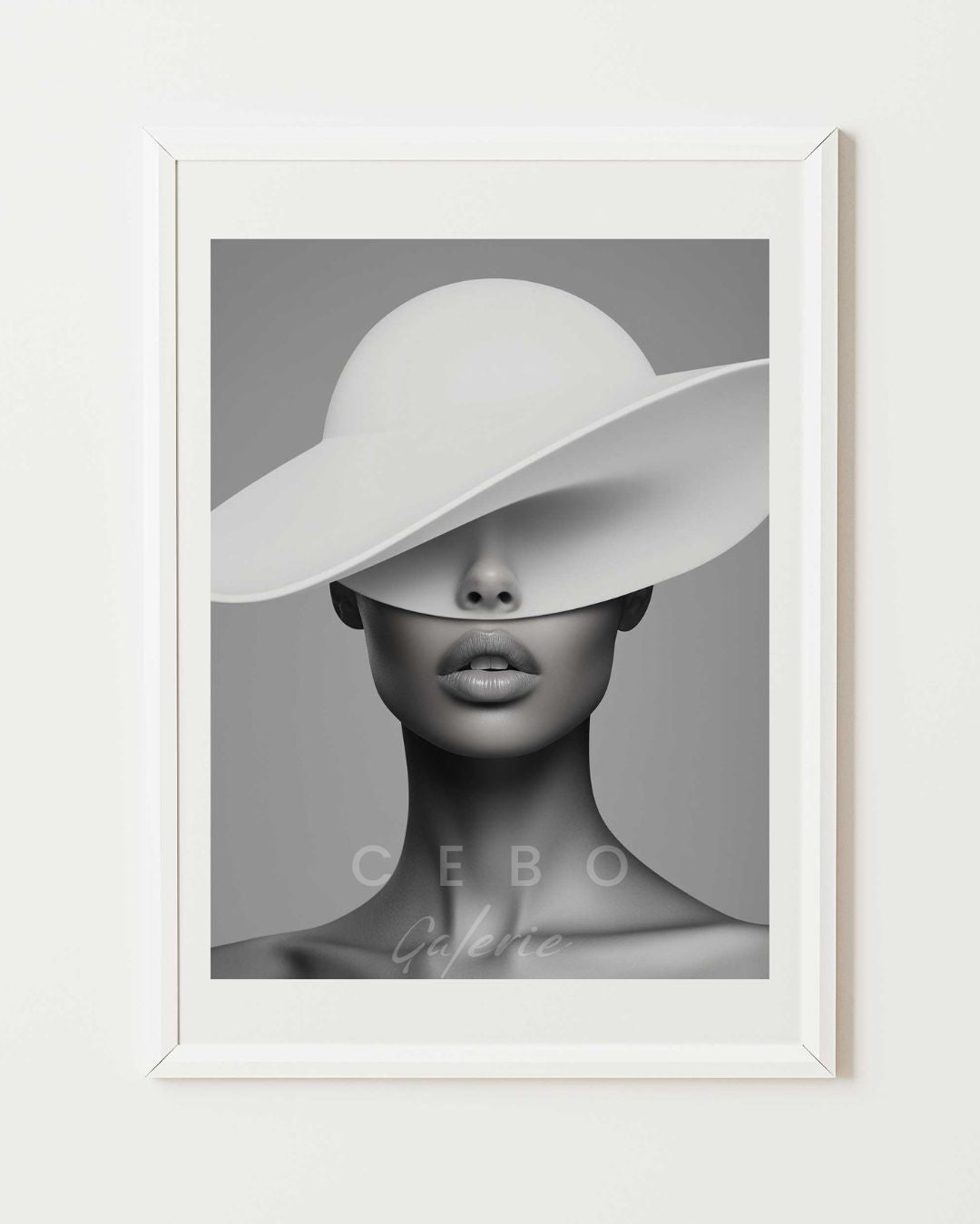 Affiche Féminité Abstraite