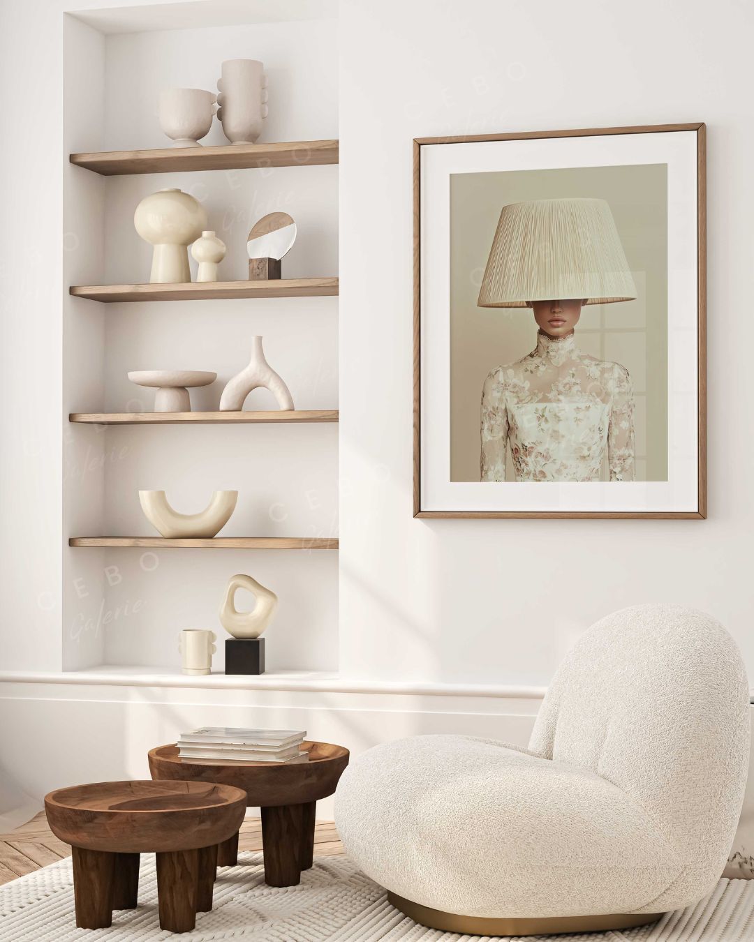 Anonymes Feminitätsplakat