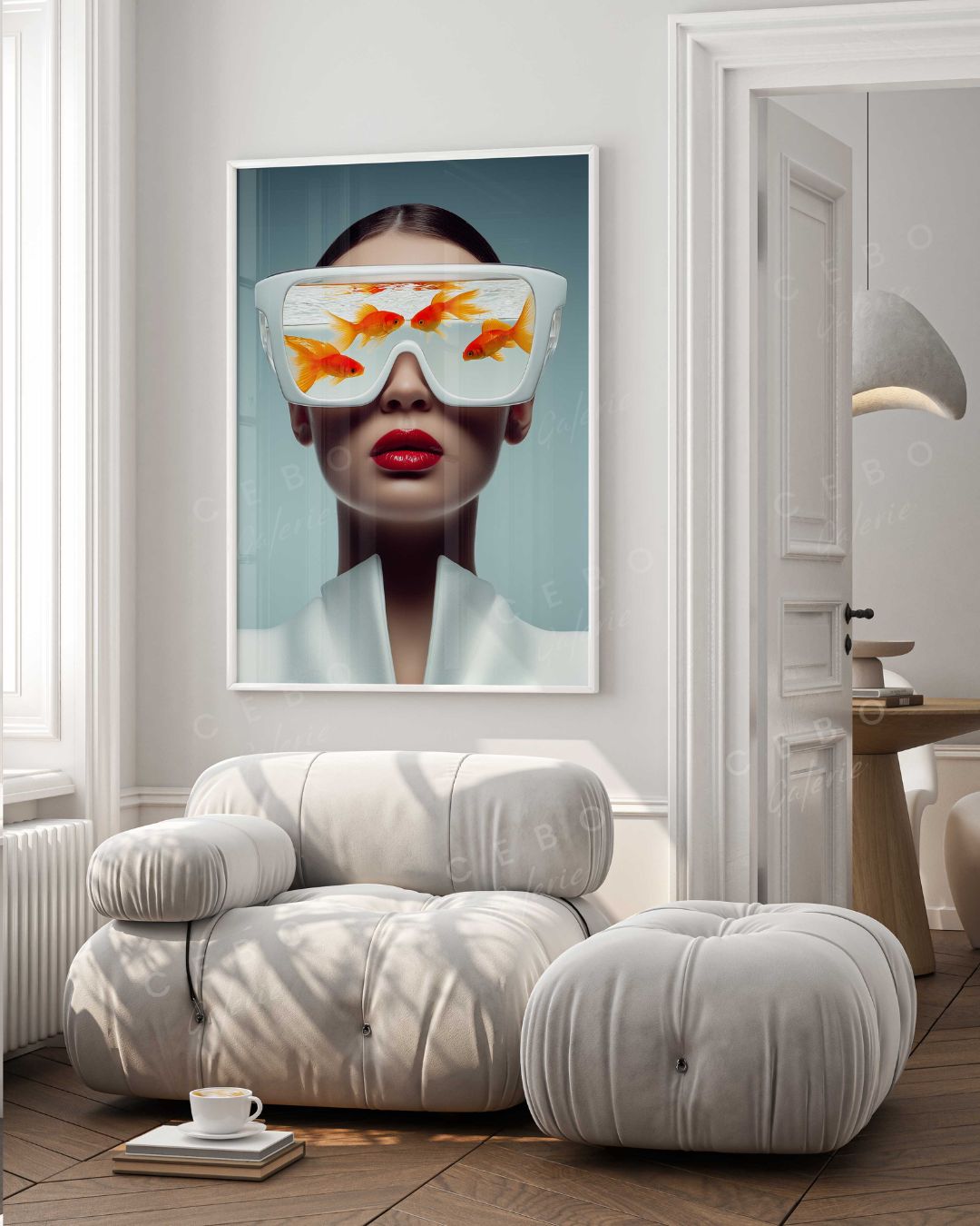 Affiche Aquatique Couture