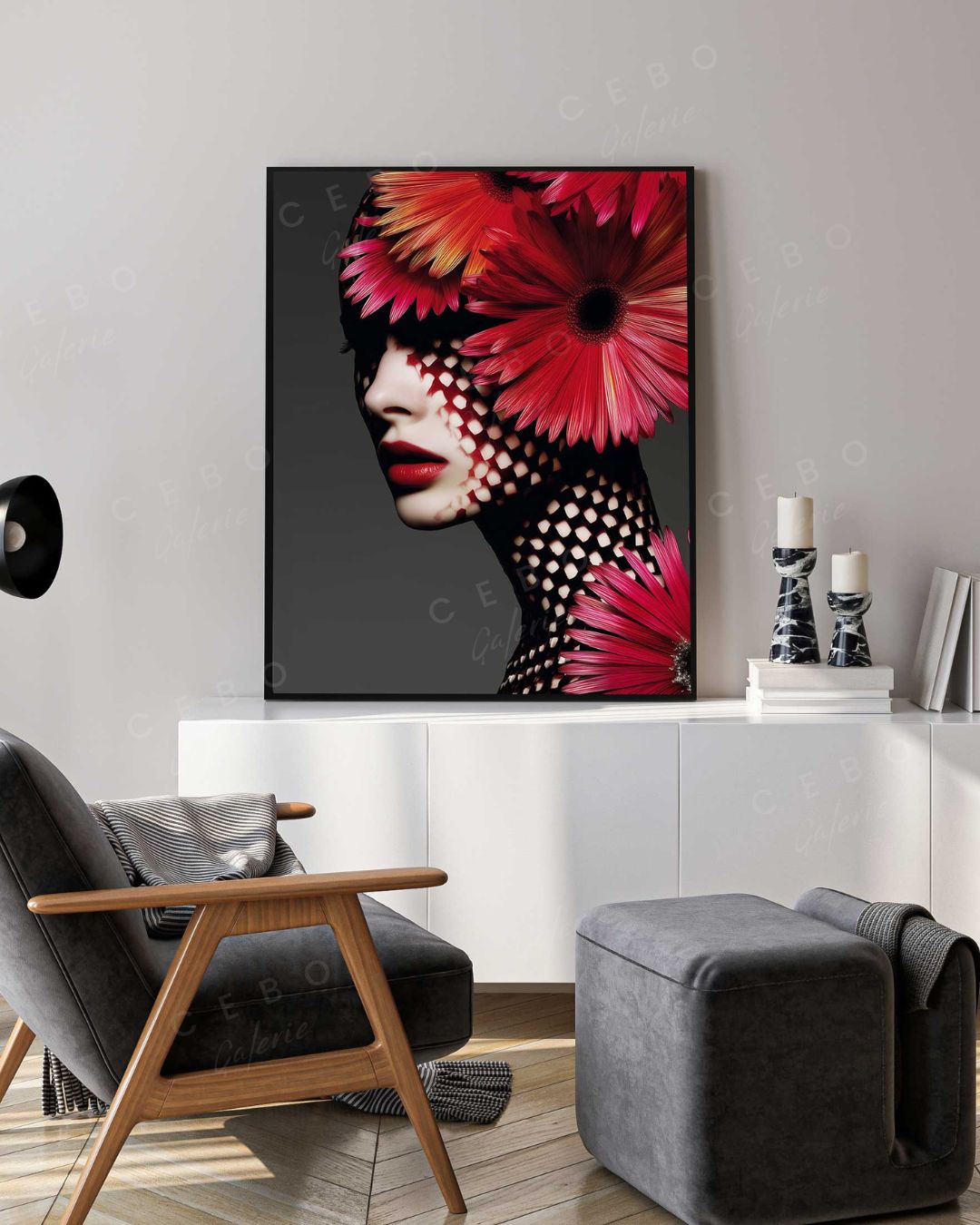 Blumeninstinkt-Plakat