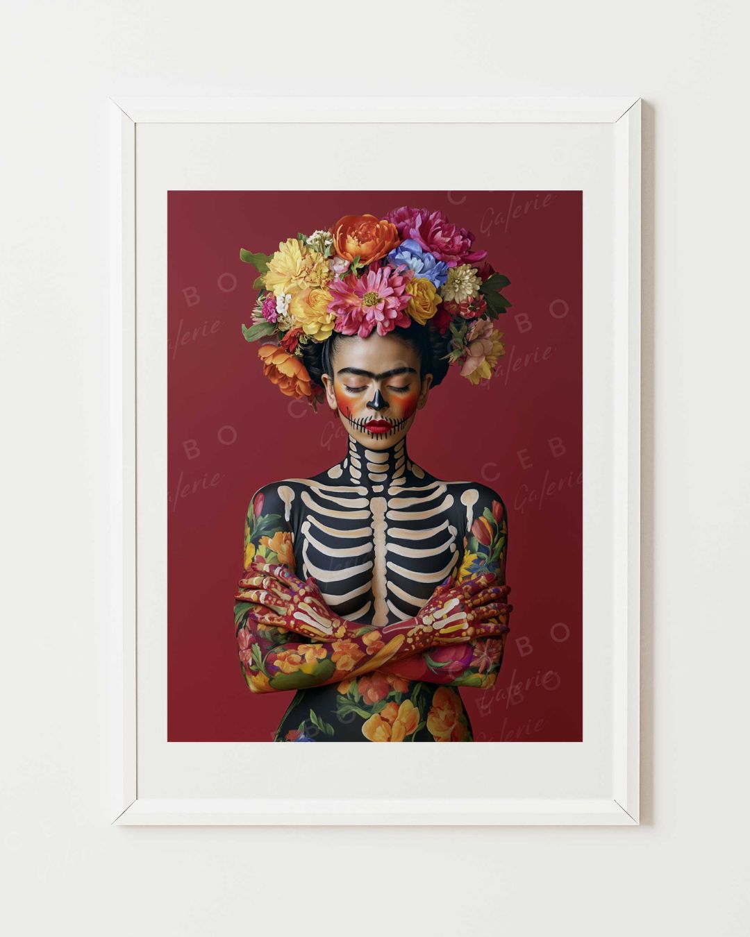 Plakat "Frida de Flores"