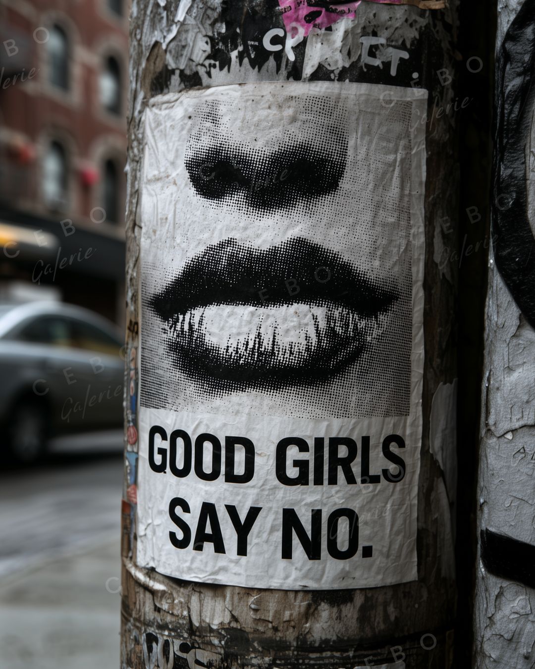 Plakat GOOD GIRLS SAY NO.