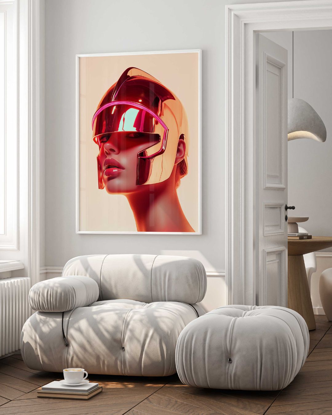 Affiche Guerrière Moderne