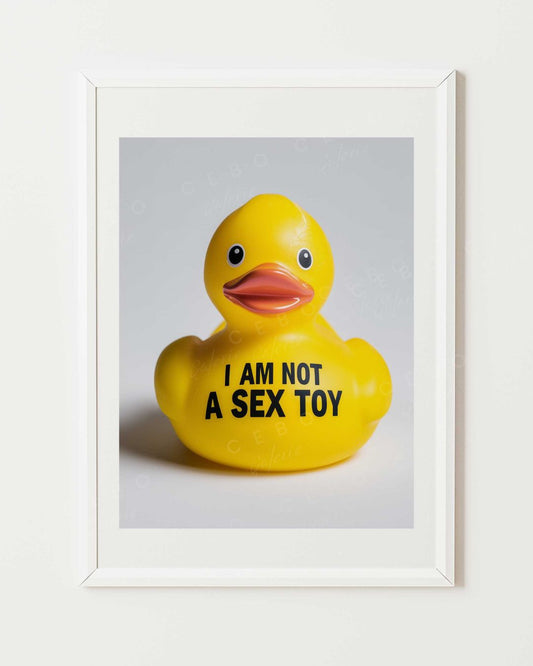 Affiche I Am Not a Sex Toy