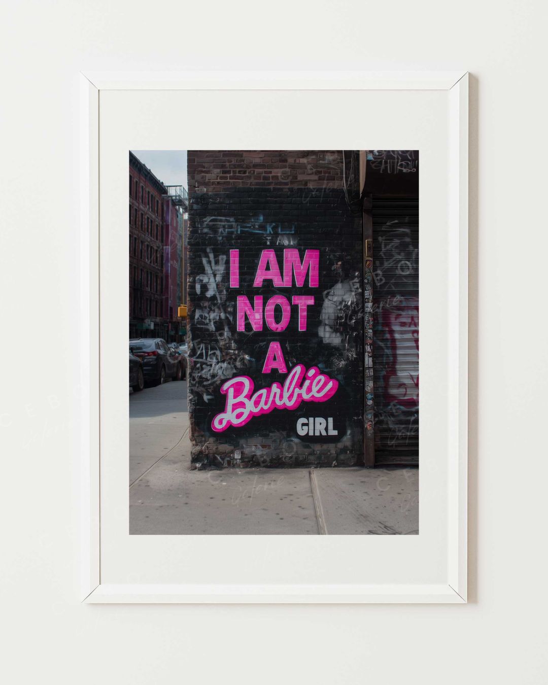 Affiche I Am Not a Barbie Girl