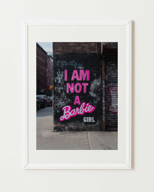 Affiche I Am Not a Barbie Girl