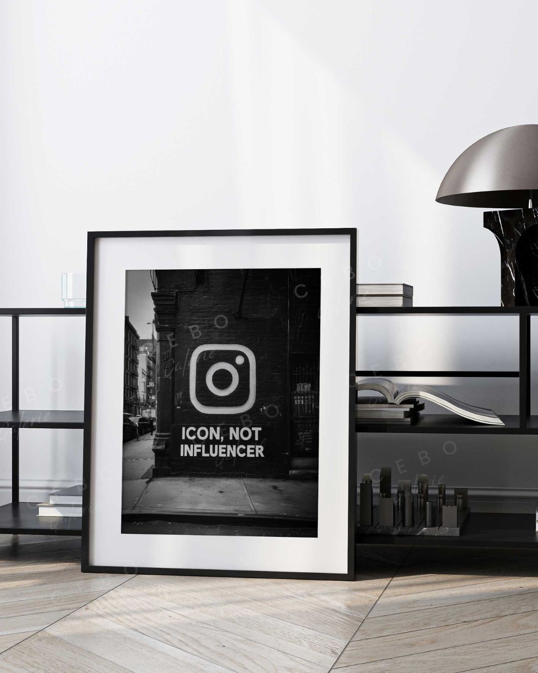 Affiche Icon, Not Influencer