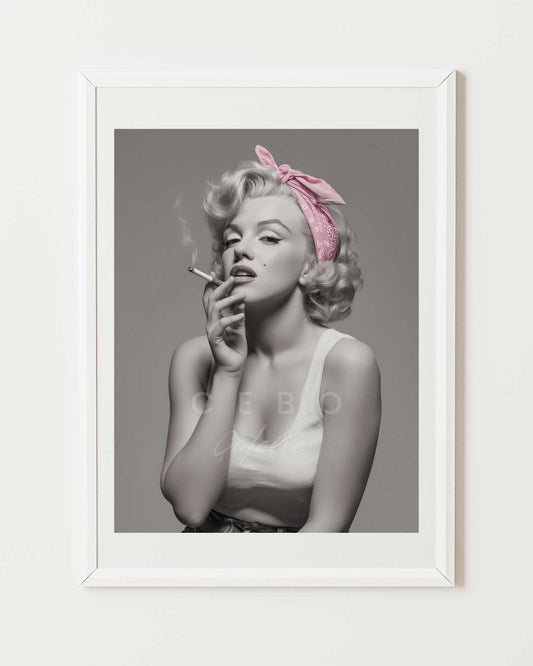 Insolent Marilyn Poster