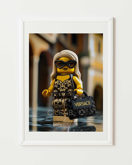 Donatella Lego Poster