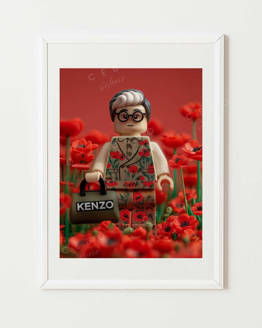 Kenzo Lego poster
