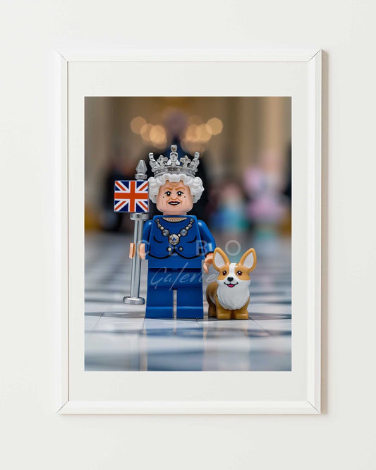 Lego Queen Poster