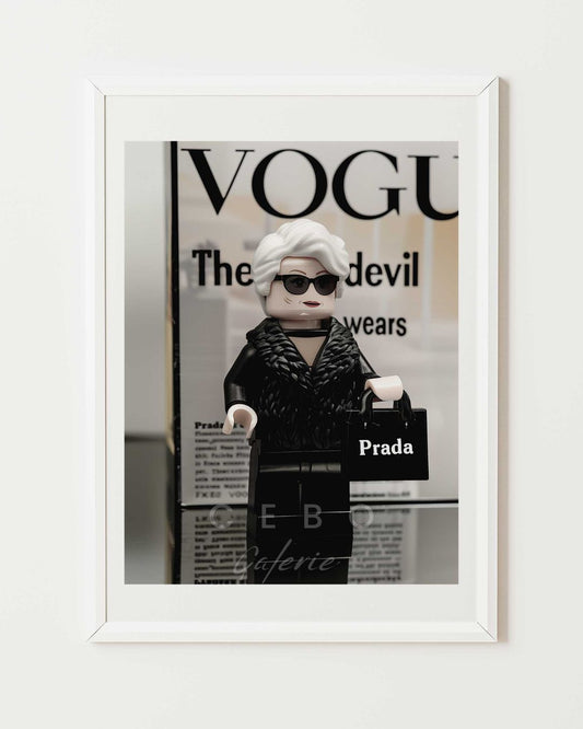 Miranda Priestly Lego Poster