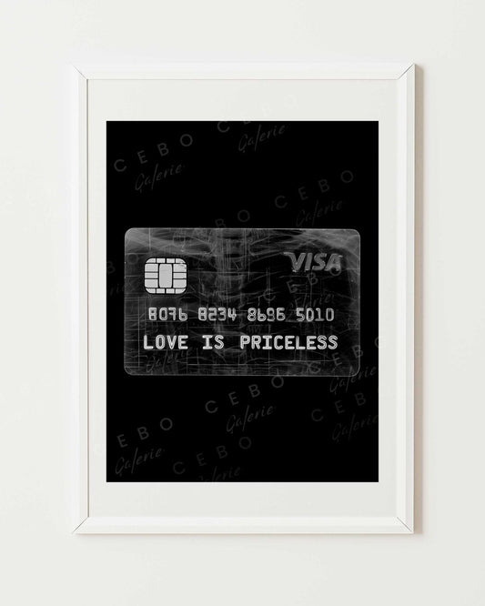 Affiche Love is Priceless