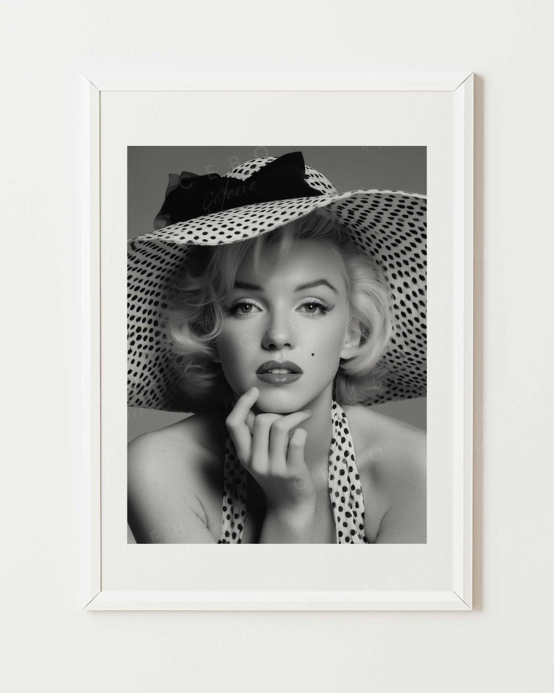 Affiche Marilyn Couture