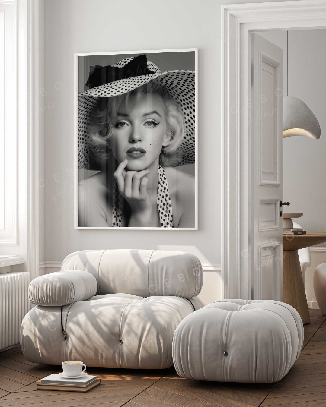 Affiche Marilyn Couture