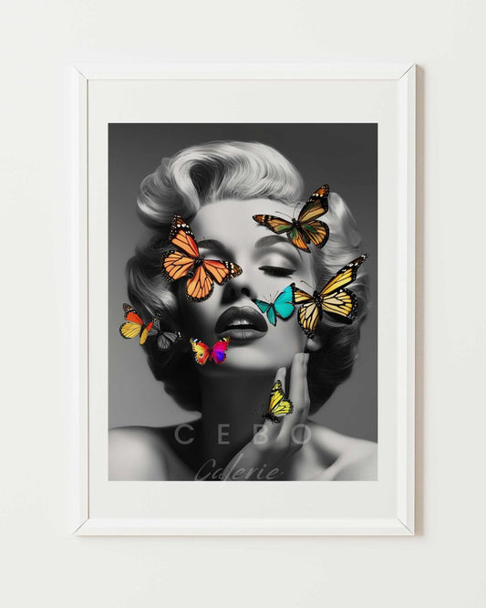Marilyn's Metamorphosis Poster