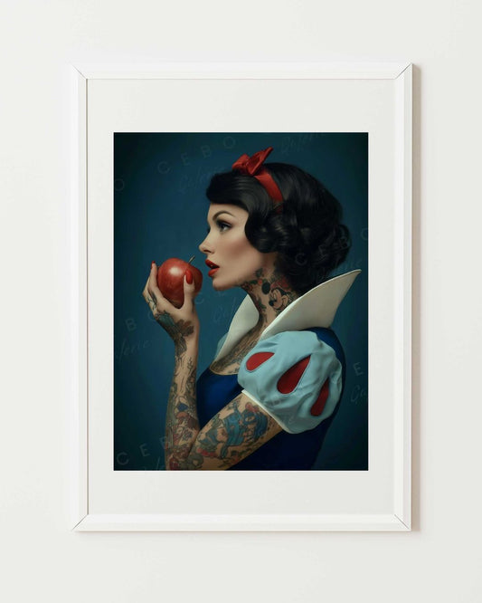 Art Print “Modern Snow White”