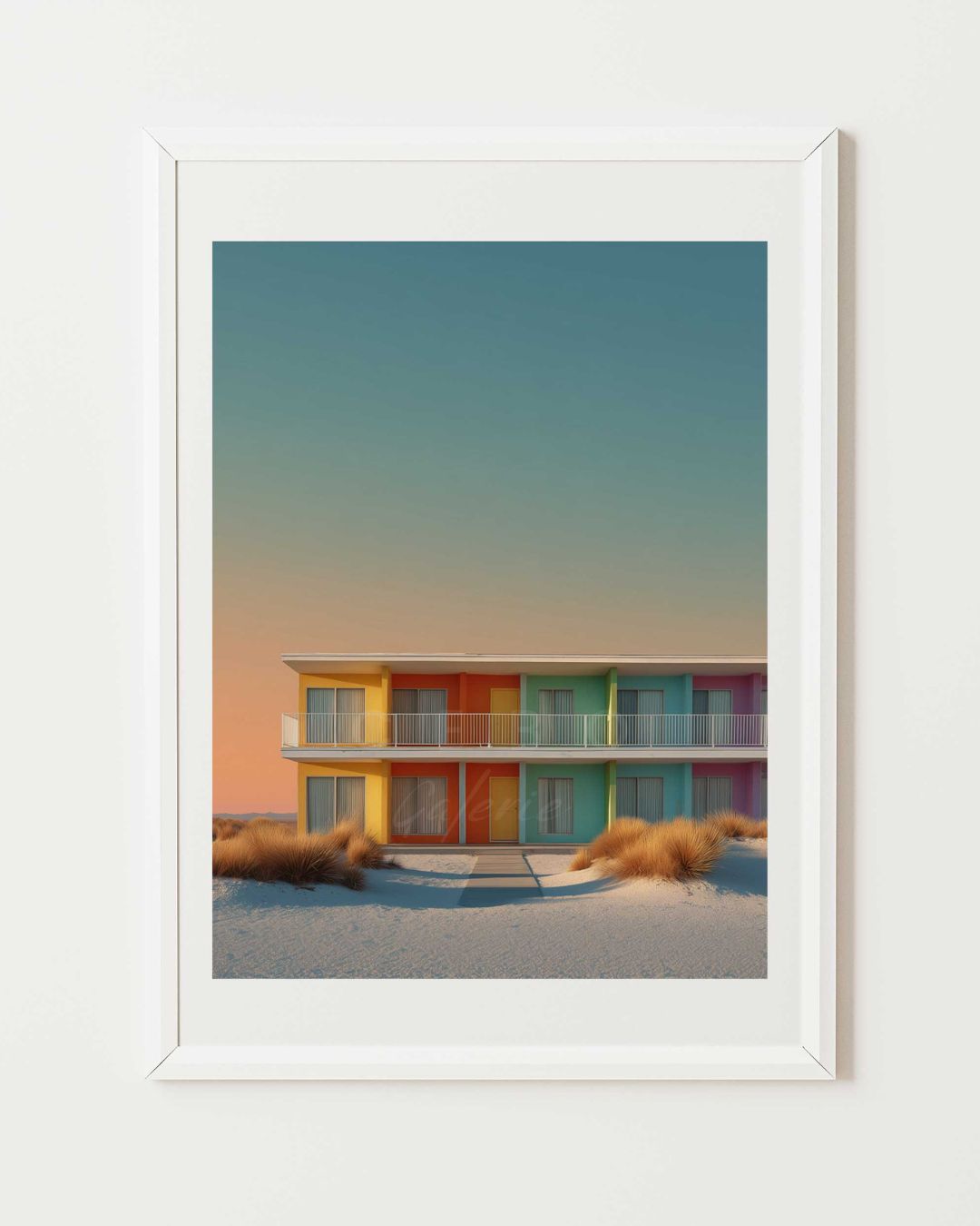 Affiche Motel Chromatique