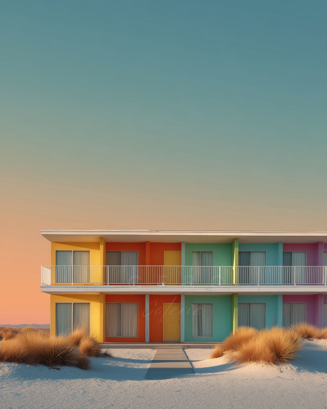 Affiche Motel Chromatique