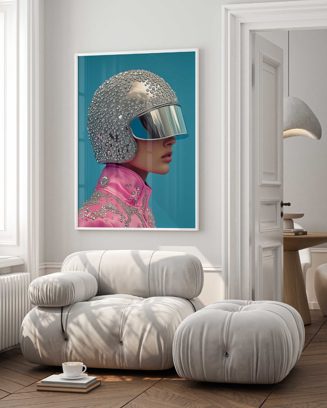 Affiche Mystère en Strass