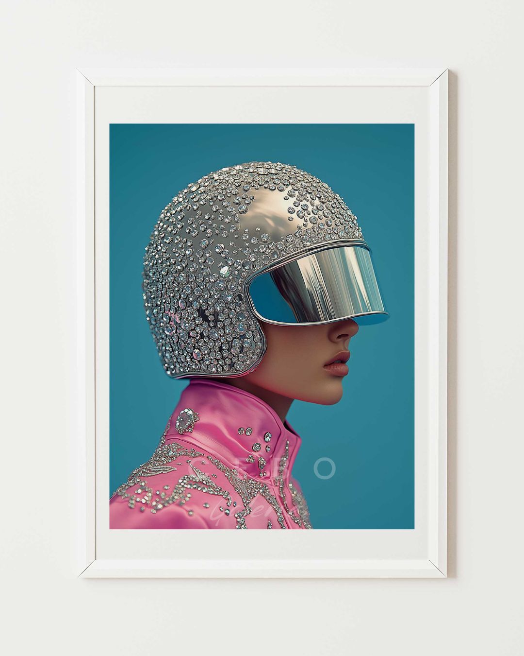 Affiche Mystère en Strass