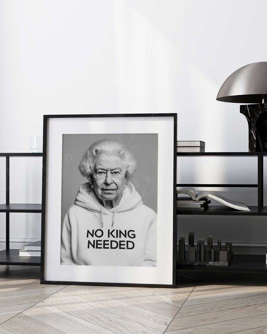 Affiche NO KING NEEDED