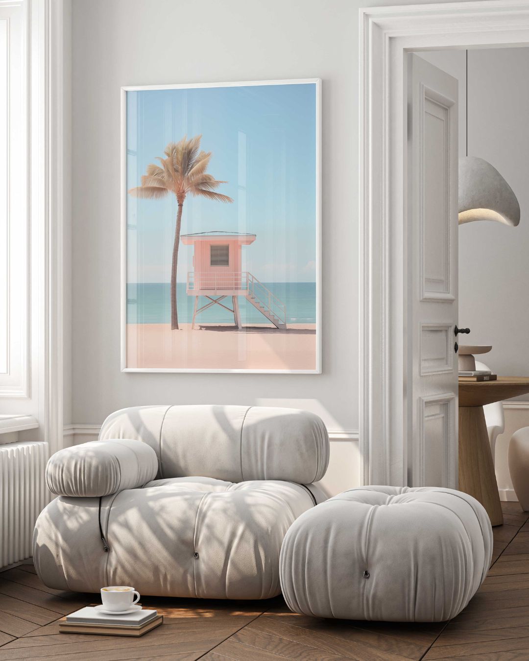 Affiche Pink Cabane