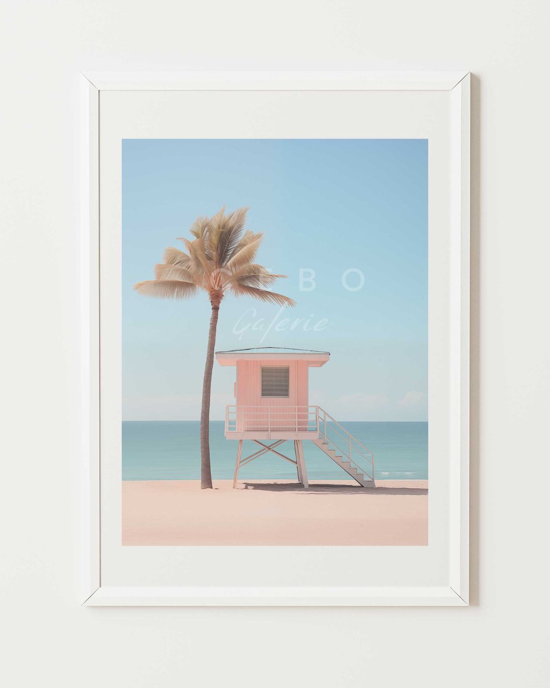 Affiche Pink Cabane