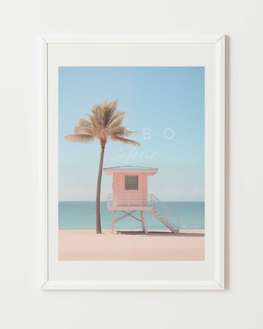Affiche Pink Cabane