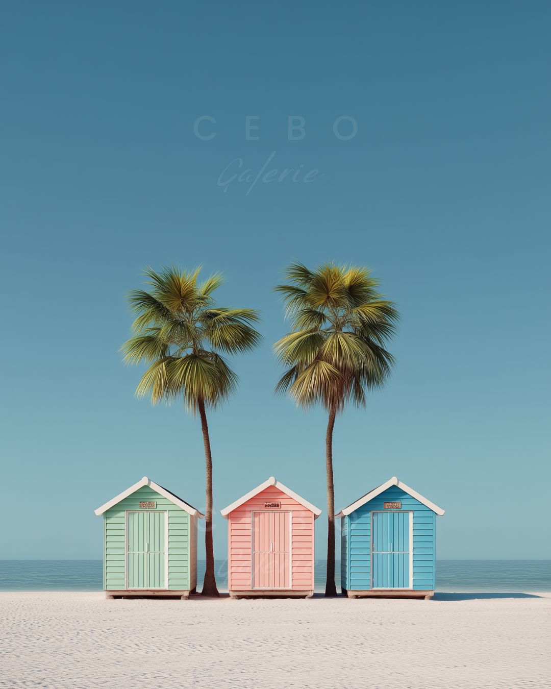 Affiche Pastel Paradise