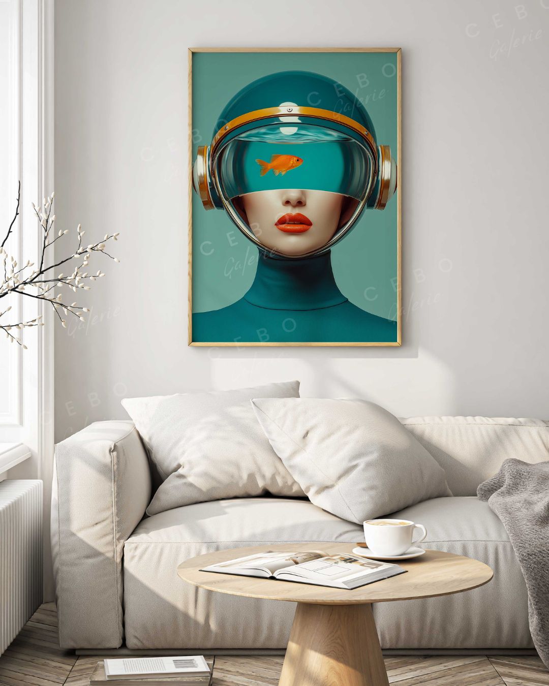 Poster Wasserfantasie