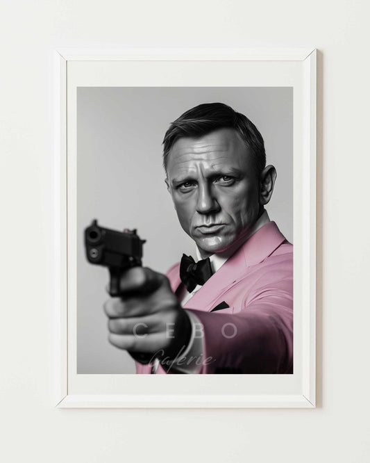 Pink 007 Poster