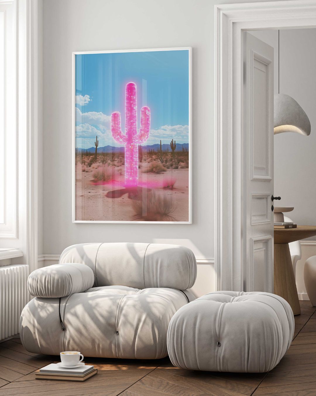 Affiche Cactus Singulier