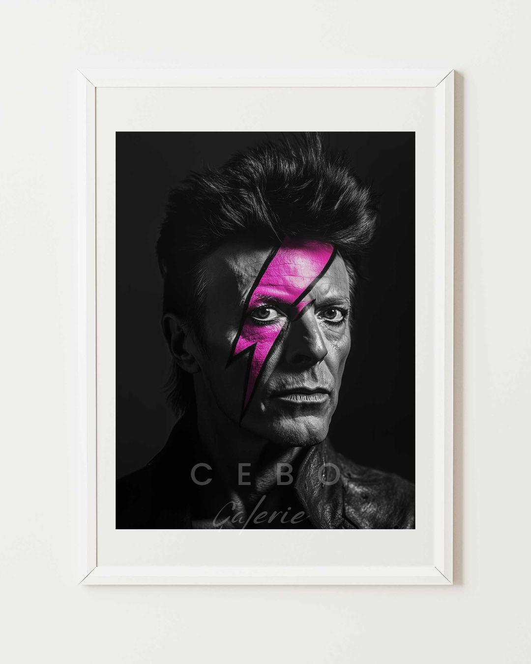 Pink Bowie Poster