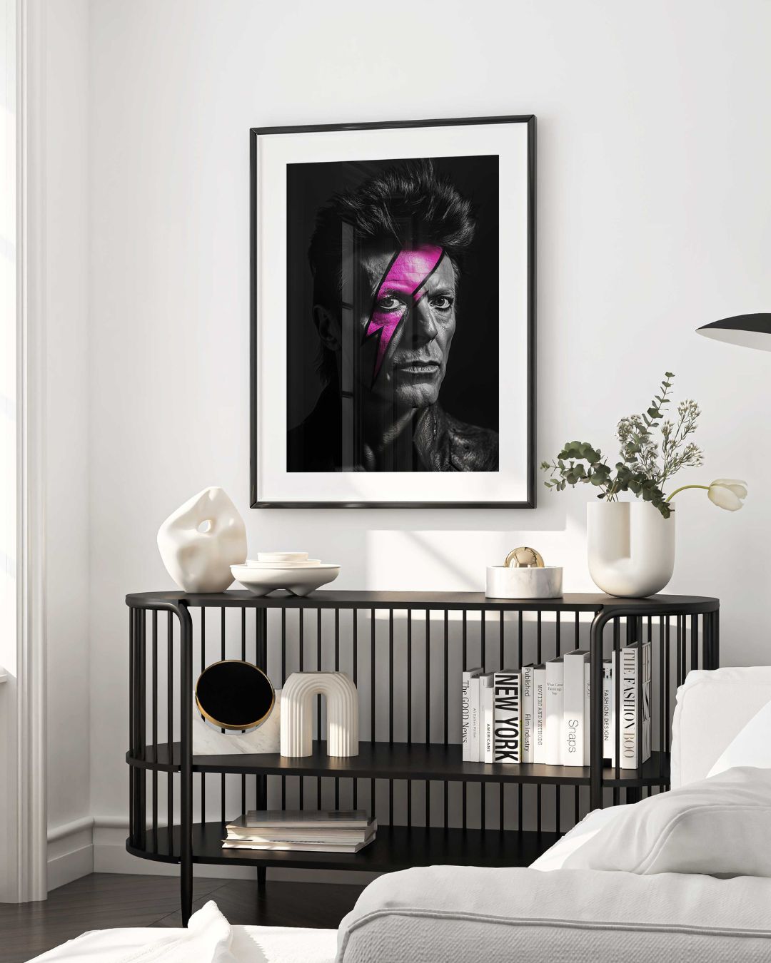 Pink Bowie Poster