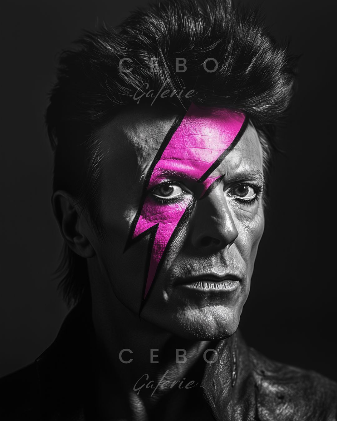 Pink Bowie Poster
