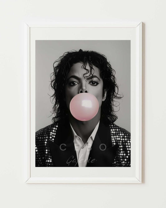 Jackson Bubbles Poster