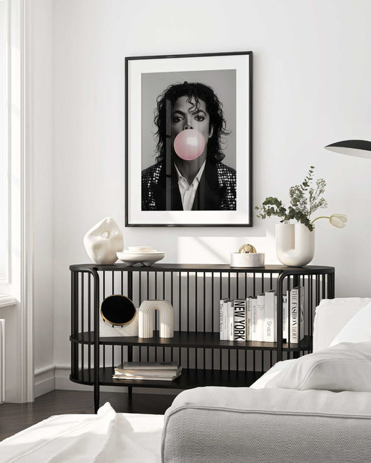 Jackson Bubbles Poster