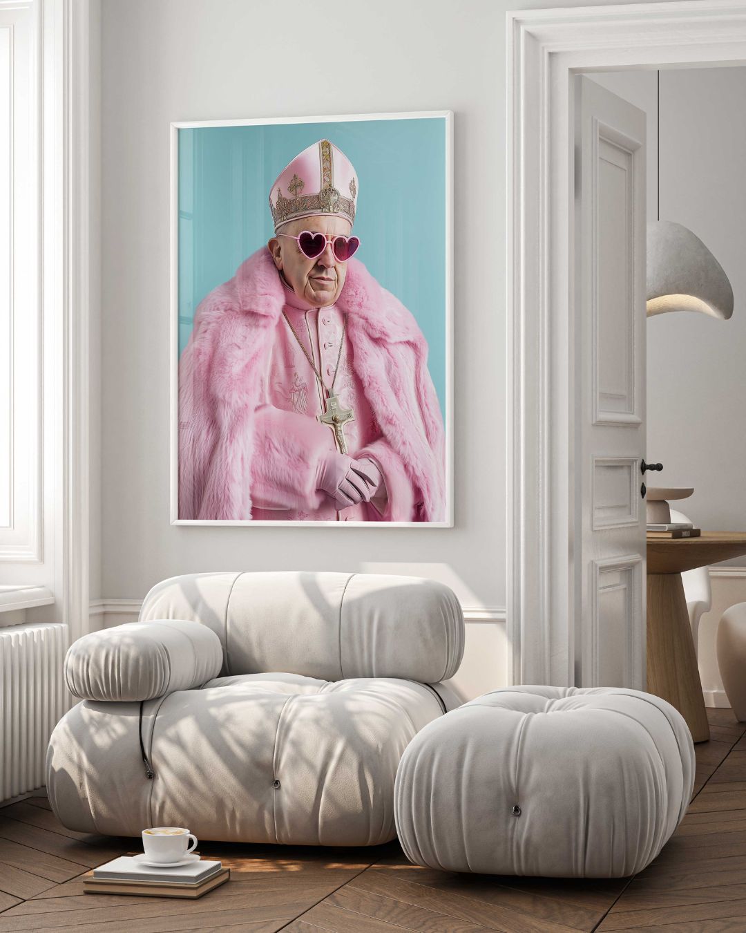Affiche Pink Pope