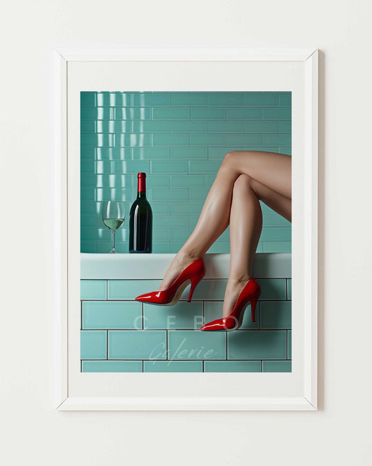 Affiche Rouge Insolent