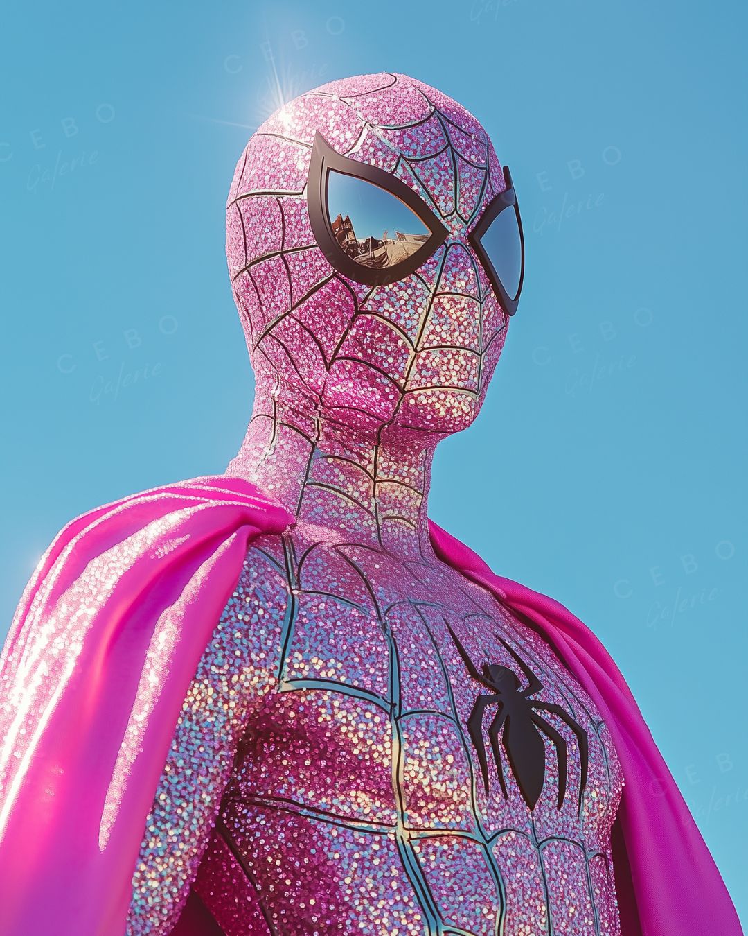 Pink Spiderman Poster