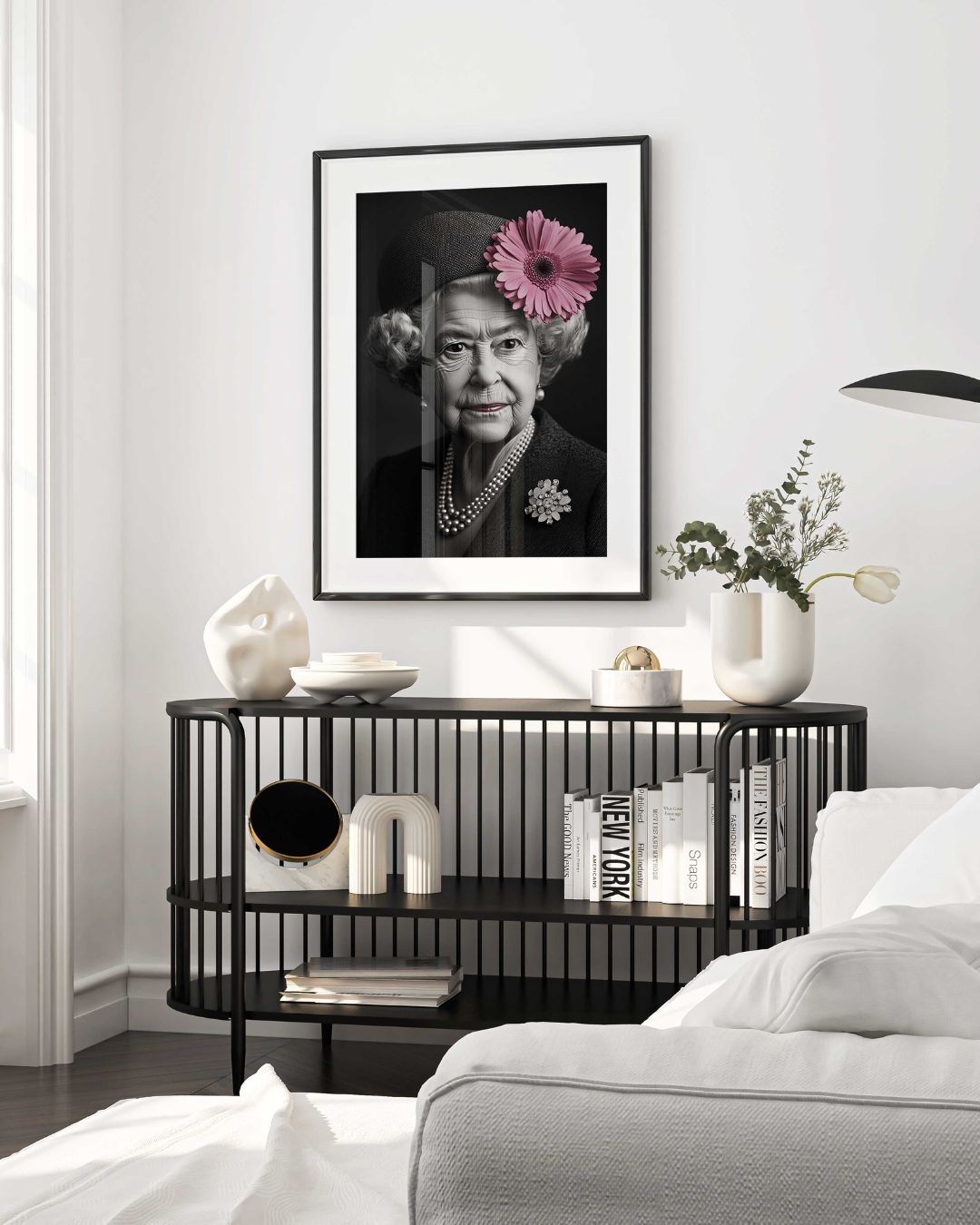 Affiche Fleur de Reine