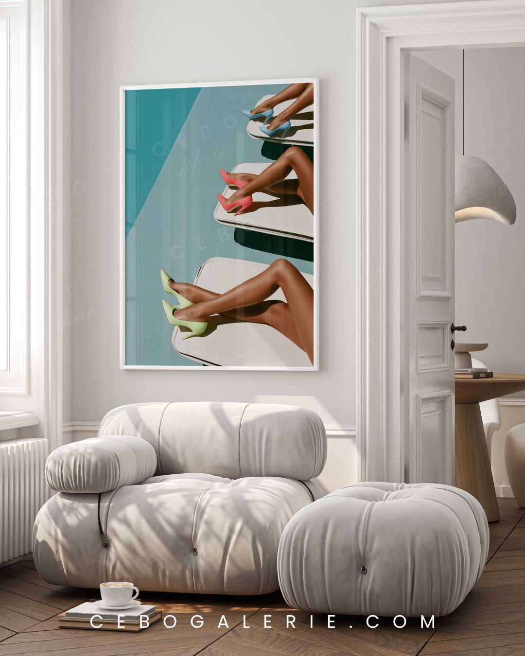 Kunstdruck „Poolside“