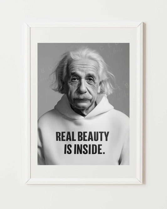 Affiche Real Beauty Is Inside