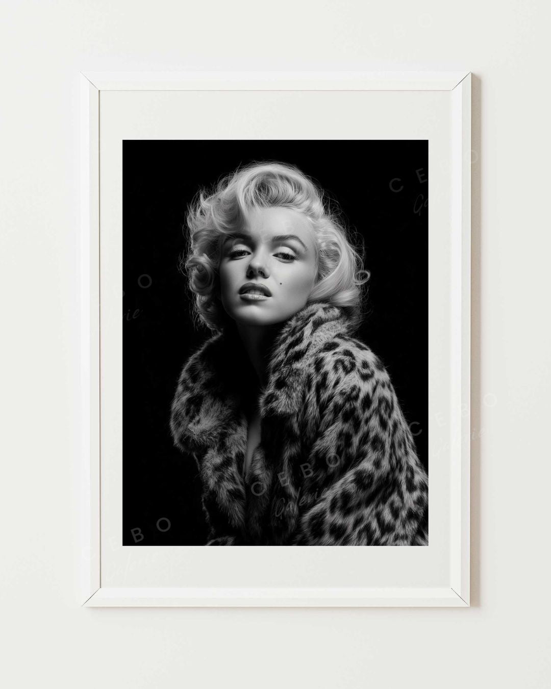 Affiche Féline Marilyn