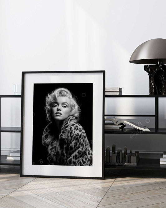 Affiche Féline Marilyn