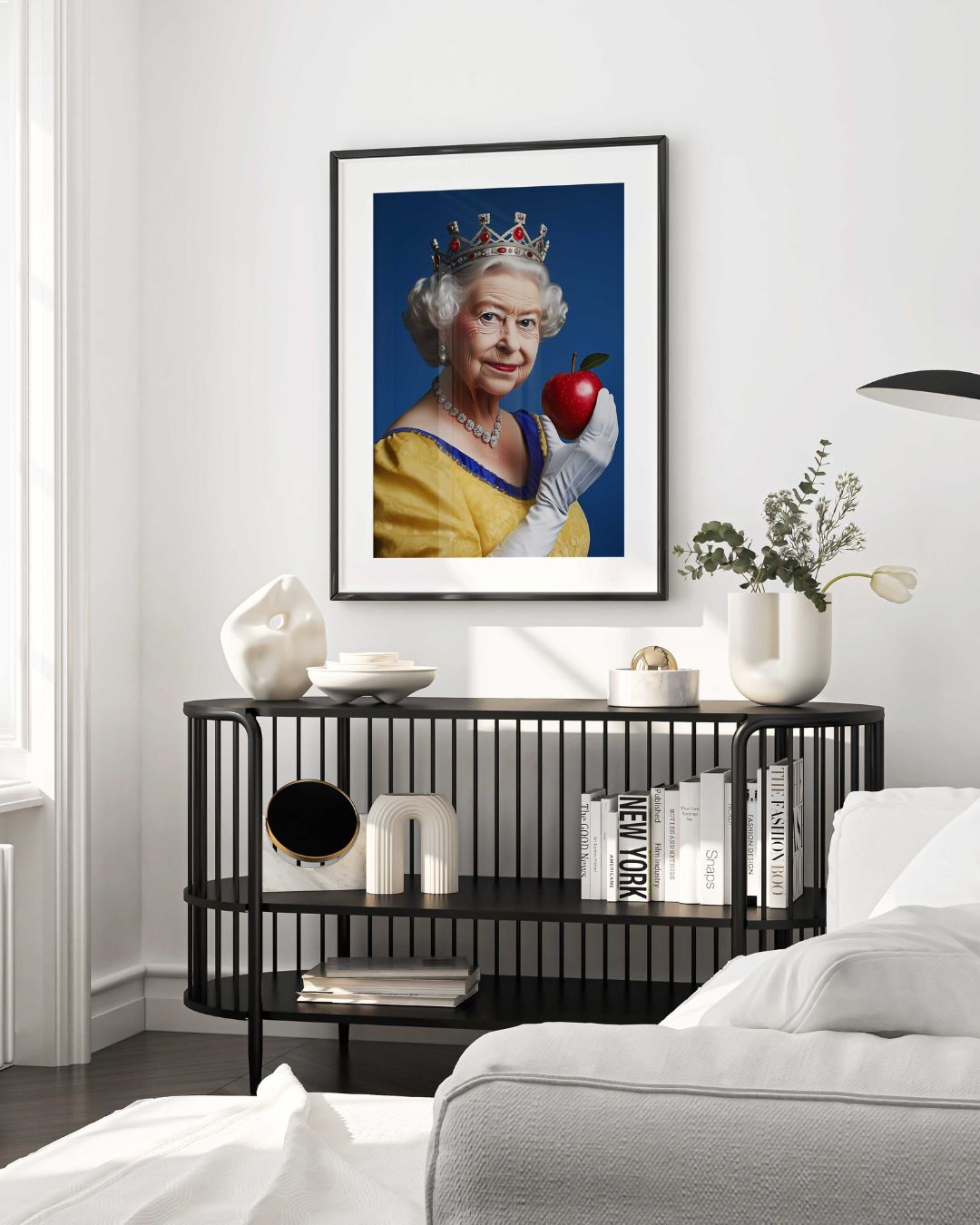 Affiche Blanche Reine