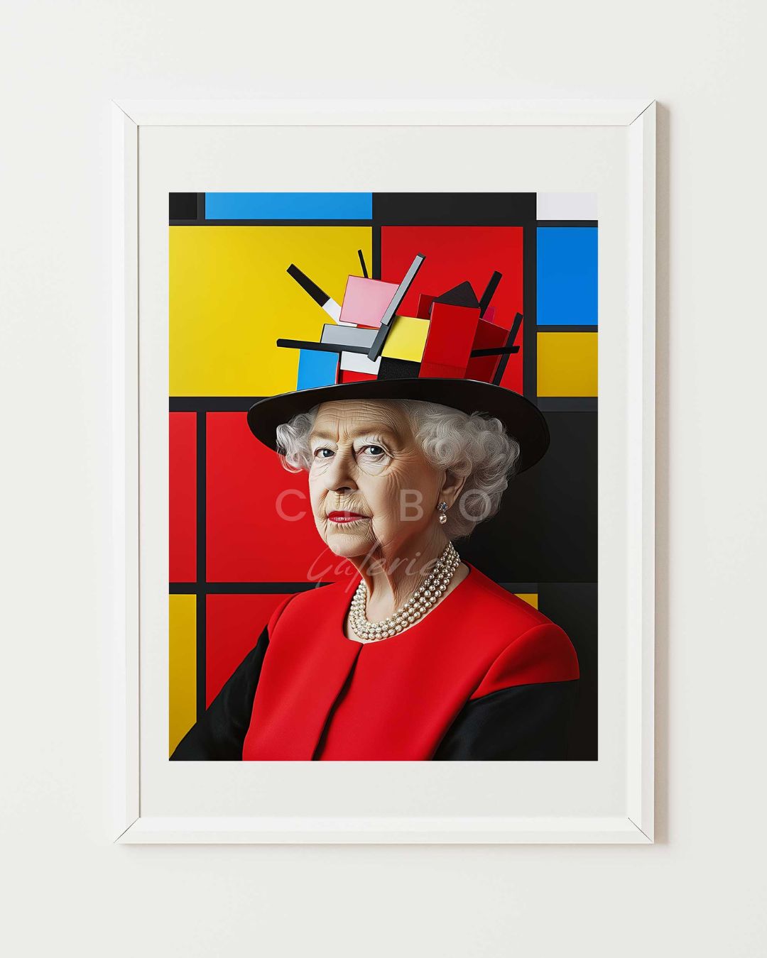 Queen Mondrian Poster