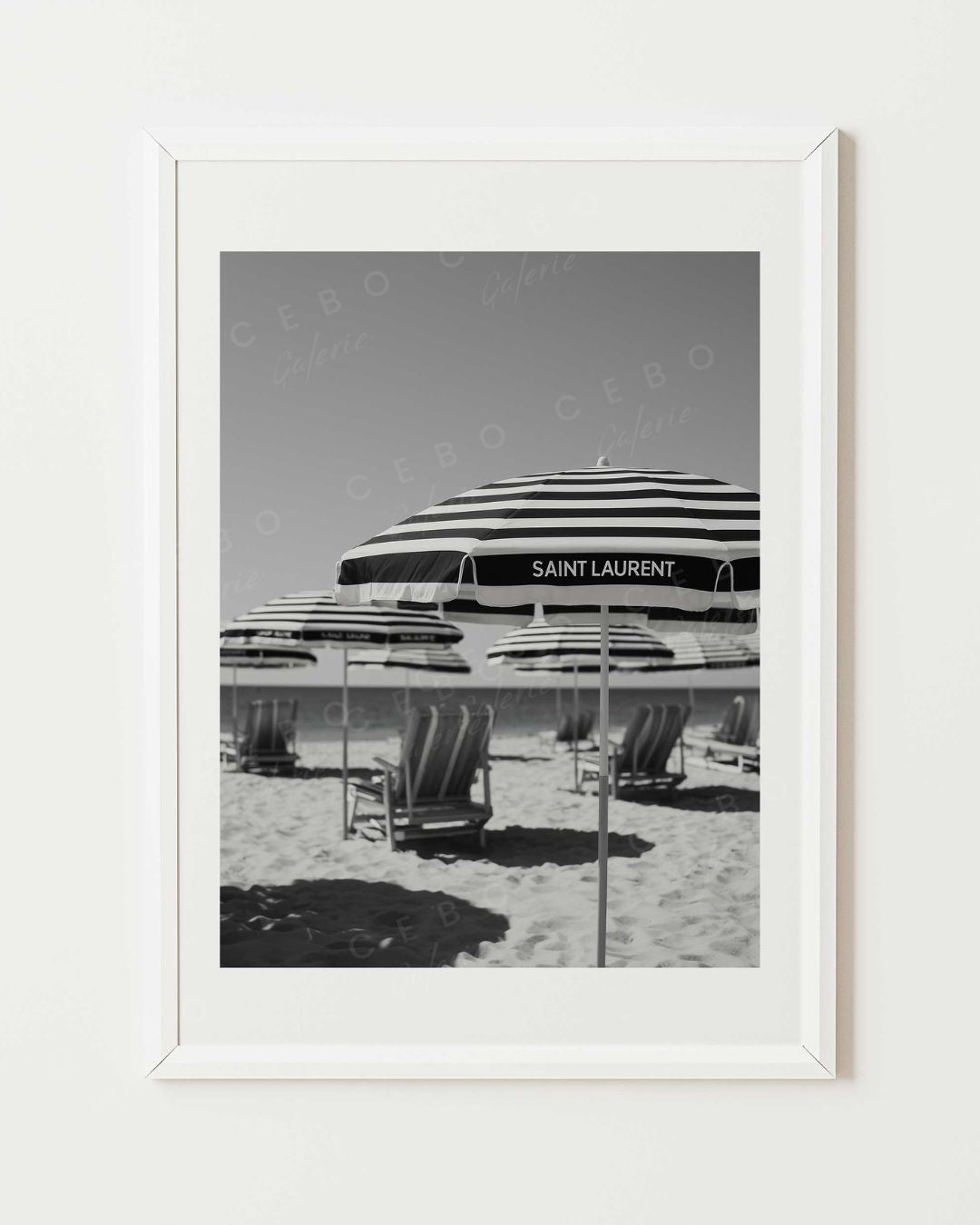 Affiche Riviera Noire